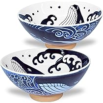 Amazon.com | Minorutouki mino ware SENDAN Rice Bowl White